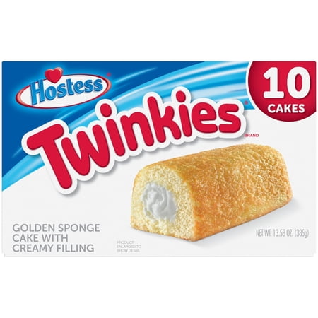 Hostess Twinkies, 13.58oz, 1X, Classic Creamy Filling