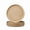 Khaki, variant on Vesteel Salad Plate for 4, 8 inch Stoneware Dinner plates with Textured Stripes, 4-Piece Ceramic Kitchen Plates for Dessert Salad, Dishwasher Safe & Microwave Safe, Speckled White