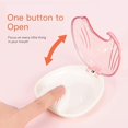 thumbnail image 2 of Press-to-Open Retainer Case Retainer Container Partial Denture Box (Green) - Pink, 2 of 2