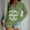 Green, variant on Womens Football Is My Favorite Season V Neck Long Sleeve T Shirt Funny Football Lover Graphic Tee Casual Game Day Outfit Soft Cotton Top, Green,XXXXXL