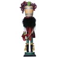 Kurt Adler 18.9" Hollywood Wine Barrel Hat Nutcracker