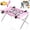 Pink, variant on 2-in-1 Foldable Pet Grooming Bed, Portable Pet Bathing Stand, Dog Grooming Hammock with Foldable Frame and Mesh Side Pockets, Suitable for Pet Washing Maintenance Travel Grooming