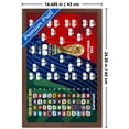 thumbnail image 4 of FIFA World Cup 2026 - Tournament Bracket Wall Poster, 14.725" x 22.375" Framed, 4 of 4