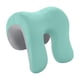 thumbnail image 4 of Silla de oficina con memoria para el cuello, suave, cómoda y extraíble, multiusos para adultos. Verde gris, 4 of 9