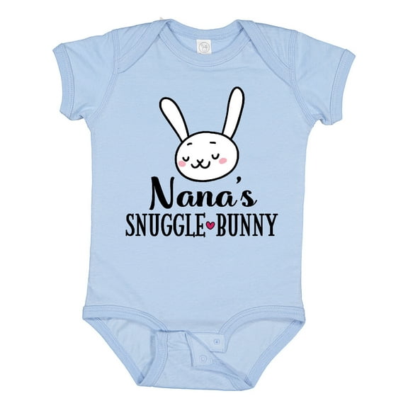 Inktastic Nana Bunny Grandchild Boys or Girls Baby Bodysuit