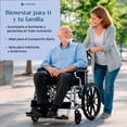 thumbnail image 2 of Silla Ruedas Plegable Aluminio Ligera Todo Terreno Premium, 2 of 10