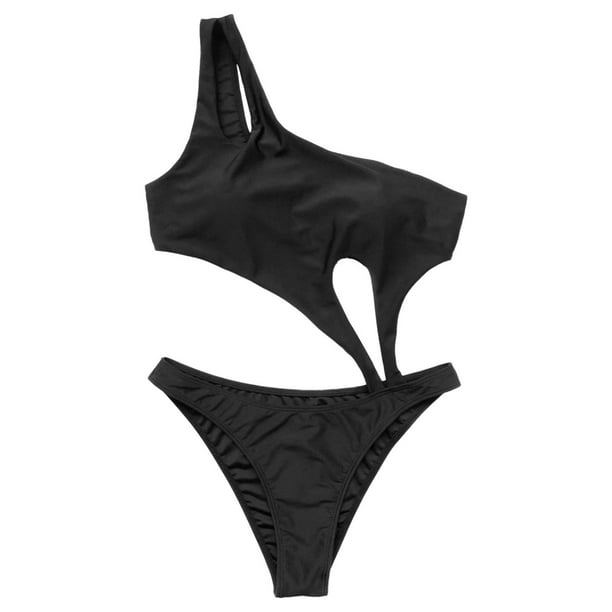 NKOOGH Bathing Suit for Curvy Women Hot Transparent Bikini Women's Hollowed Out Swimsuit Seaside