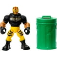 thumbnail image 1 of WWE Knuckle Crunchers Rey Mysterio Action Figure & Accessories, Bone-Crunching Movement, 3.25-inch, 1 of 6