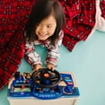 thumbnail image 2 of Melissa & Doug Vroom & Zoom Interactive Wooden Dashboard Steering Wheel Pretend Play Driving Toy - FSC Certified, 2 of 6