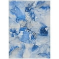 thumbnail image 2 of Addison Rugs Chantille Indoor/Outdoor Transitional Watercolors Navy Washable Rectangle Rug, 10' x 14', 2 of 6