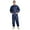 Navy Blue, variant on Lejafay Men's Coveralls Workwear Anti-static Dustproof Front Zipper Breathable Overalls Jumpsuits White M