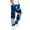 Blue, variant on KLHDSF Pants For Men Camouflage Cargo Pants Lightweight Polyester Casual Work Outdoor Trousers with 4 Pockets Blue L
