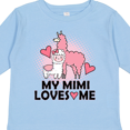 thumbnail image 4 of Inktastic My Mimi Loves Me Llama Girls Long Sleeve Toddler T-Shirt, 4 of 5