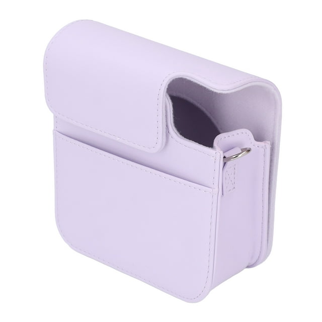 Étui de Protection pour Appareil Photo Instantané Mini 11 12 9, Étui de Protection en Cuir PU Rétro avec Sac de Rangement Amovible et Réglable