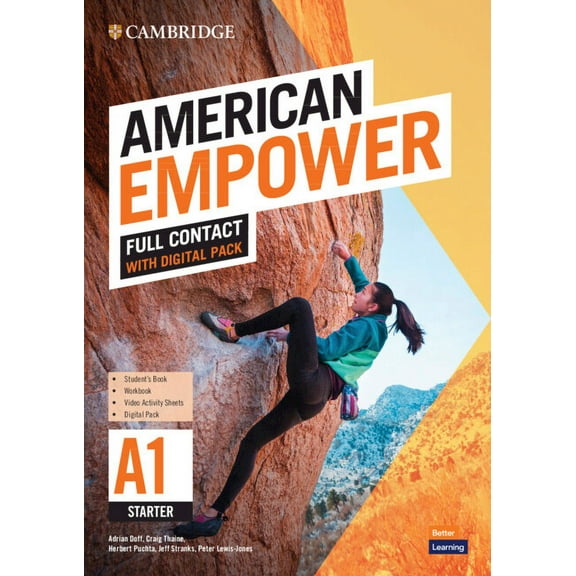 Cambridge English Empower American Empower Starter/A1 Full Contact with Digital Pack, (Paperback)