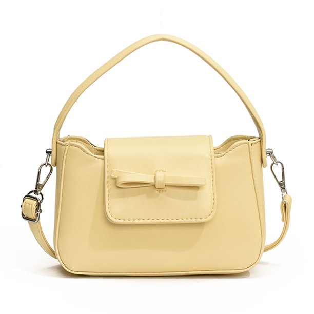 Bolso Hobo para Mujer Con Correa Ajustable Piel Sintética Cuadrado Sólido Viajes Y