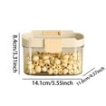 thumbnail image 2 of Food Storage Stretchable Silicone Seal Jar for Easy Grain Storage and Kitchen Organization – Airtight Food Grade Containers for Cereals and Bulk Foods, 2 of 7