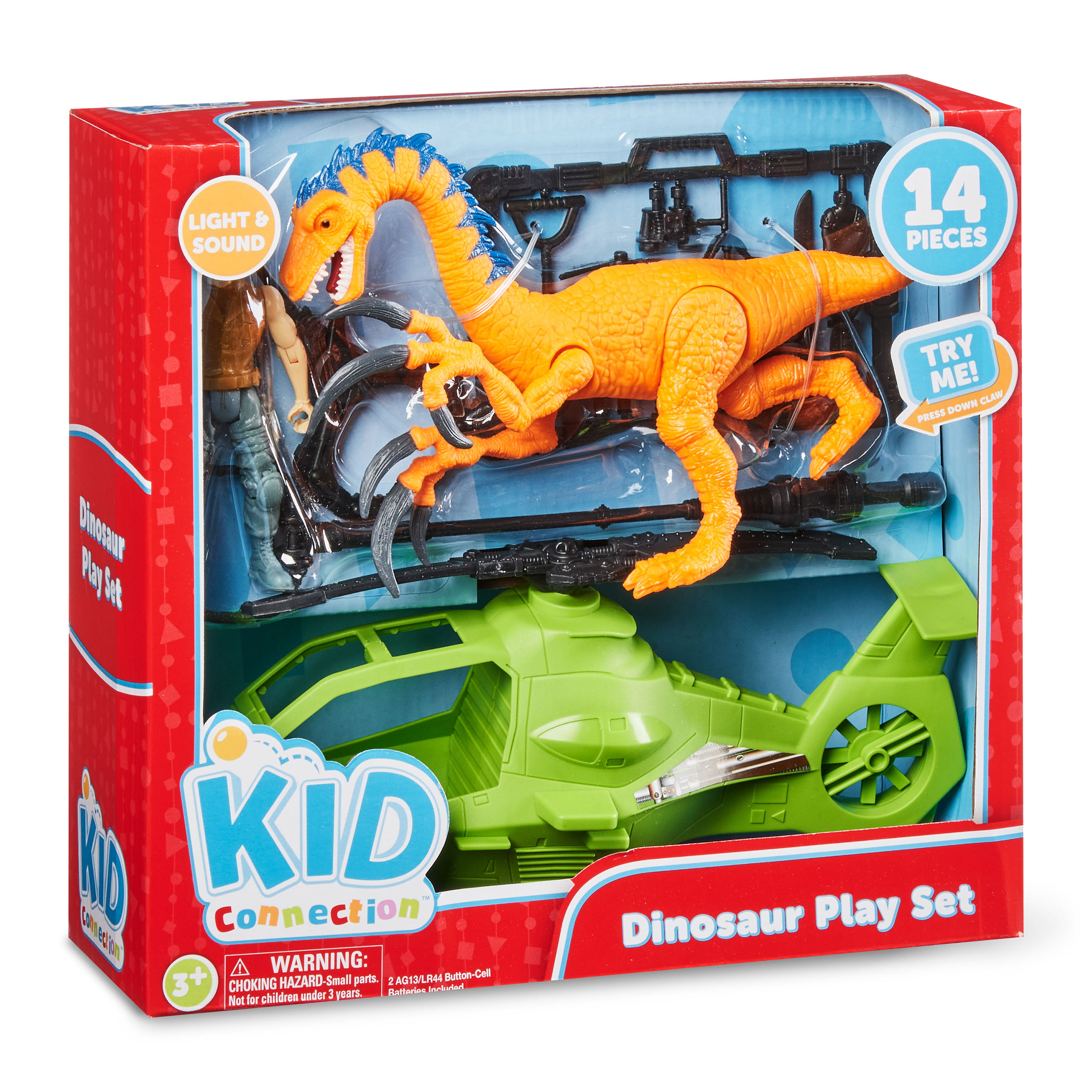 Kid Connection Dinosaur Play Set, 14 Pieces