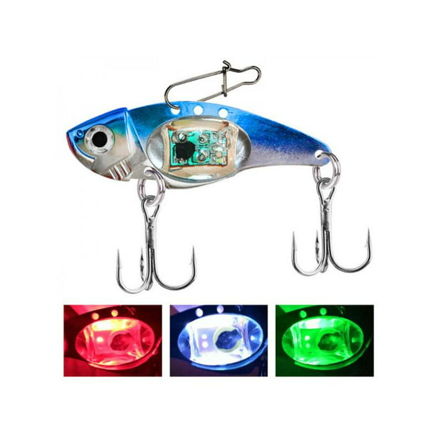 Fishing Lure Metal VIB Electric Lures Fishing LED Baits 8cm/31g
