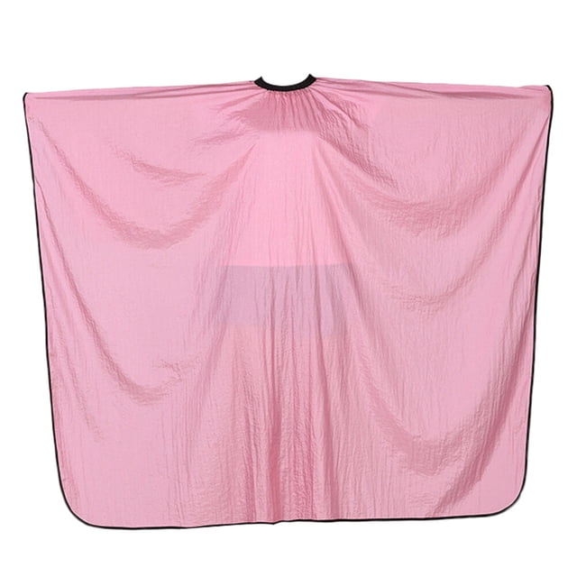 MasteelfCA Cape de Coiffure Exquise Cape de Coupe de Cheveux Pratique Cape de Coupe de Cheveux Cape de Coupe de Cheveux Robe pour Hommes Femmes (Rose)