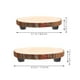 thumbnail image 4 of 2 soportes de madera para plantas, plato redondo para decoración del hogar, pedestal rústico multifuncional para centros de mesa de bodas y fiestas (8 cm, 11 cm), 4 of 8