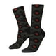 thumbnail image 1 of Balery Red Poker Calcetas Largas con Estampado para Hombre y Mujer – Suaves y Transpirables, Talla Única (US 5-11), 1 of 6