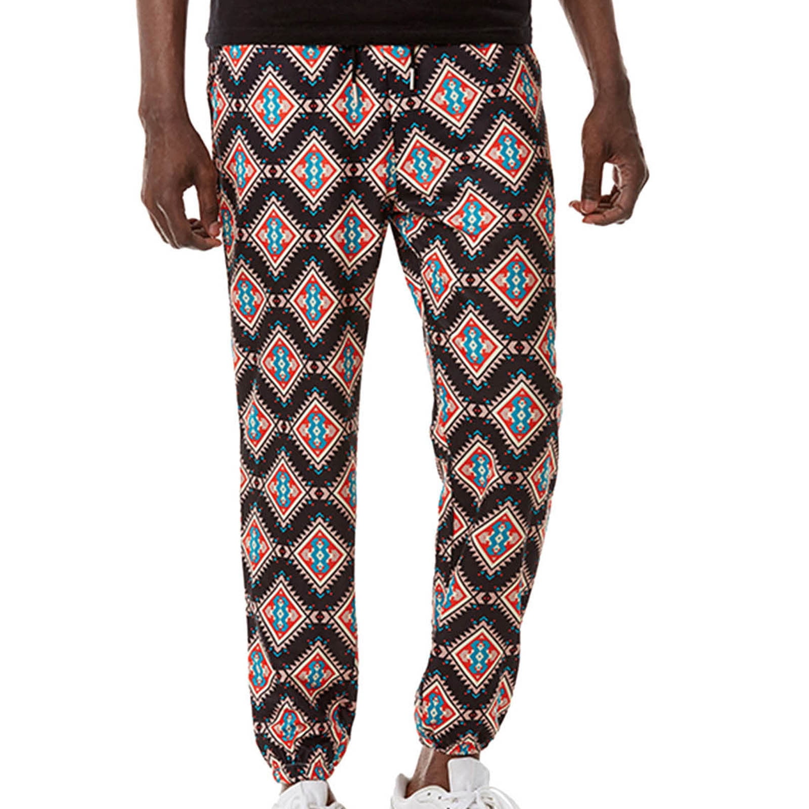 Mens Dress Pants Relaxed fit Vintage MultiPocket Long Pants Sports