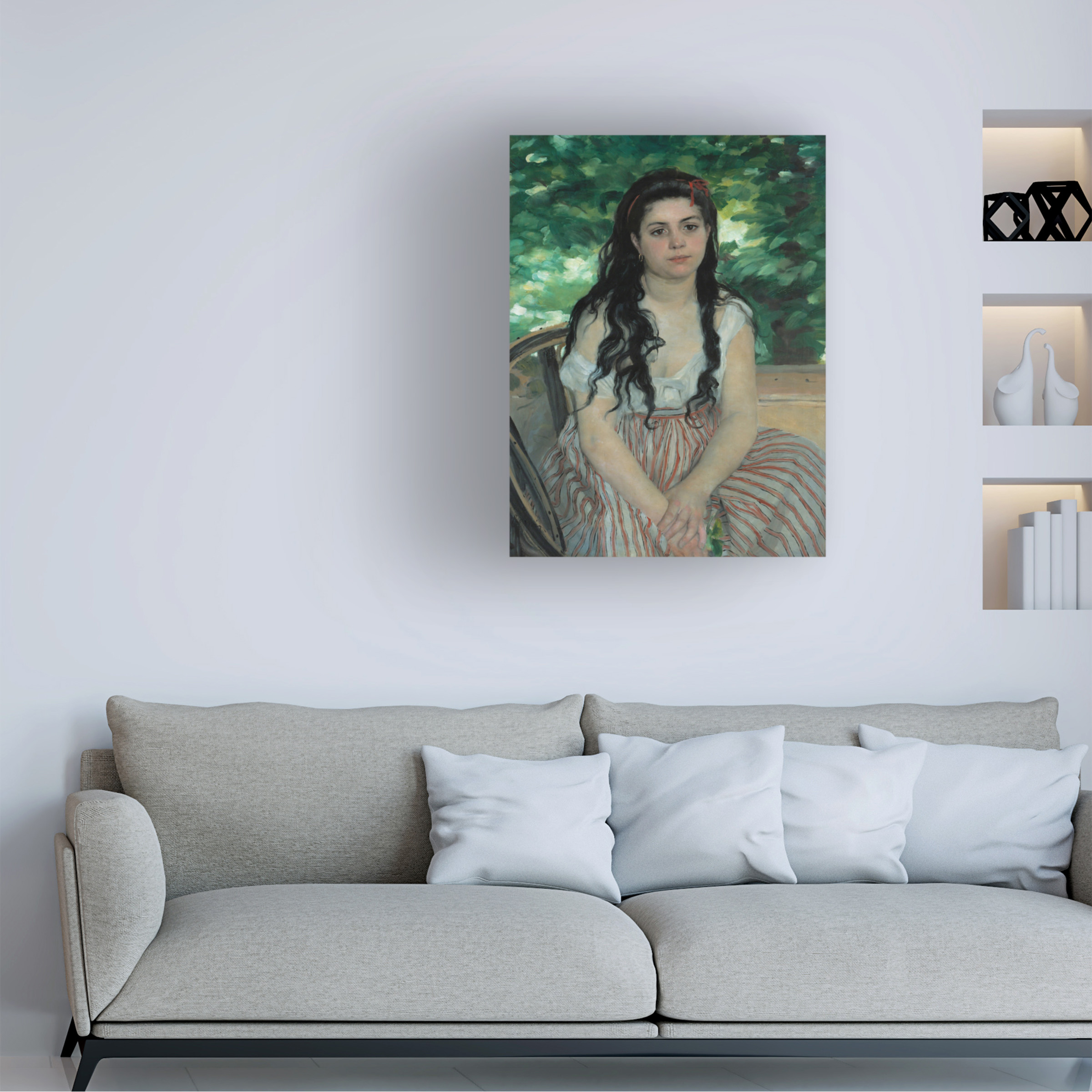 Renoir 'La Boheme' Canvas Art