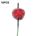 thumbnail image 2 of Yesbay 10Pcs Artificial Fruit Berries DIY Stage Home Garden Holiday Party Craft Decor,Red, 2 of 8