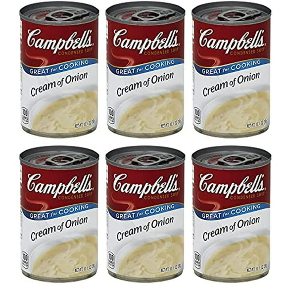 Campbells Cream Of Onion Soup, 10.5Oz Cans (Pack Of 6)