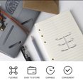 thumbnail image 3 of Shisuyan 10pcs Practical Binding Rings Loose Leaf Binding Ring DIY Notebook Coils, 3 of 8