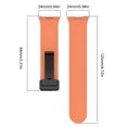 thumbnail image 4 of Correa Deportiva Silicona Hebilla Plegable Magnética para Huawei Watch Fit 3 Band, 4 of 9