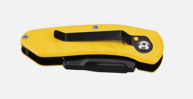 Folding Box Cutter (2-pack) Utility Pocket Knife Blade Work Push Button