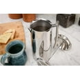 thumbnail image 4 of Frieling Double-Walled Stainless-Steel French Press Coffee Maker, Polished, 23 Ounces, 4 of 7