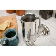 Frieling Double-Walled Stainless-Steel French Press Coffee Maker, Polished, 17 Ounces