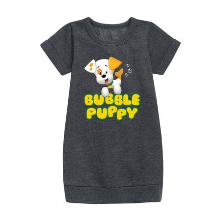 

Bubble Guppies - Bubble Puppy - Toddler And Youth Girls Fleece Dress