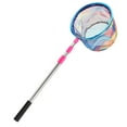 thumbnail image 1 of Red de aterrizaje de pesca telescópica para niños con mango retráctil para niñas para niños viaja fácilmente captura y liberación para mariposa minnow Rosa, 1 of 8