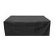 thumbnail image 2 of Fiudx Funda para Mesa de Jardín, Rectangular, Resistente Al Viento, de Poliéster Resistente, Impermeable y Resistente Al Desgarro, Lona para Muebles de Exterior, Dobladillo Ajustable, 150 X 90 X 75 C, 2 of 7