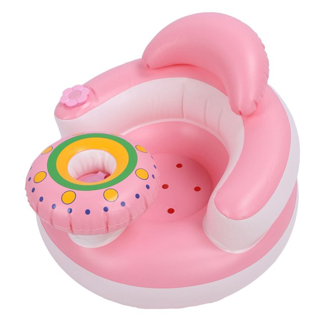 ASITO DE SOFÁ PAREBÉS INFLABLE, ASENTO INFLABLE PORTÁLE PORTÁL DE LA LA Bomba Incorporada Ajustable Para El Bebé para La Playa