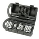 thumbnail image 5 of Juego de Mancuernas Be-Leaf 5004 15 Kg Con Estuche Cromado, 5 of 5