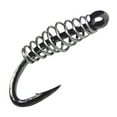 thumbnail image 5 of Fishing Lure, 10Pcs Sharpened Carbon Steel Chub Spring Fishing Hooks Fish Tackle Accessory, 5 of 7