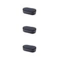 thumbnail image 4 of Joyero femenino Qarigey Collar Compartimentos Anillo Cremallera Organizador de 2 capas Negro, 4 of 6