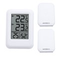 thumbnail image 2 of Humidity Digital Hygrometer  Indoor Outdoor Temperature Humidity Meter 328.1ft Transmission Range with Receiver Transmitters, 2 of 7