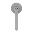 thumbnail image 3 of BIMZUC Slicker Comb Self Cleaning Deshedding Tool Removes Mats Tangles Loose Fur Grey. Ergonomic handle and gentle bristles ensure comfortable massage for indoor cats dogs (7.6 inches/19.3 cm), 3 of 8
