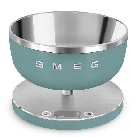 Báscula de Cocina Digital Smeg Jade con Recipiente Removible 5 kg