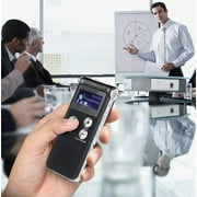 8/16/32GB Lecture Digital Voice Recorder Dictaphone Audio MP3 Sound Mini Spy Recorder Mic