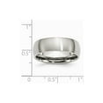 thumbnail image 6 of Stainless Steel 7mm Brushed Band Size: 8; for Adults and Teens; for Women and Men, 6 of 6