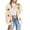 Yellow, variant on Aocisk Solid Color Pumpkin Embroidery 3D Knit Cardigan Long Sleeve Open Front Sweater Outwear Cozy Fall Fashion Top Black S