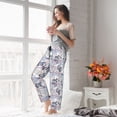 thumbnail image 5 of Rateoe Autumn Leaves Pattern Women’s Ultra-Soft Comfy Pajama Lounge Pants Sleepwear,Comfortable Lounge Wear,lightweight Pajamas, Casual Home Wear-XX-Large, 5 of 6