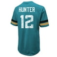 thumbnail image 3 of Men's Majestic Threads Travis Hunter Teal Jacksonville Jaguars Name & Number T-Shirt, 3 of 3
